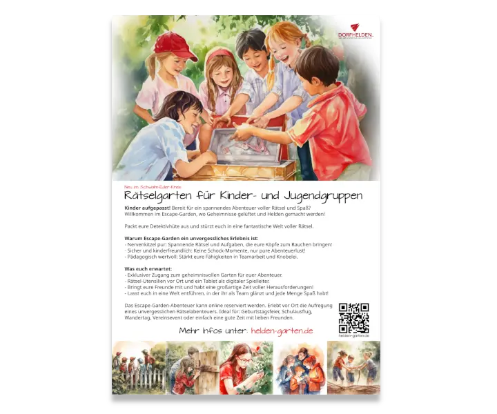 Flyer Rätselgarten
